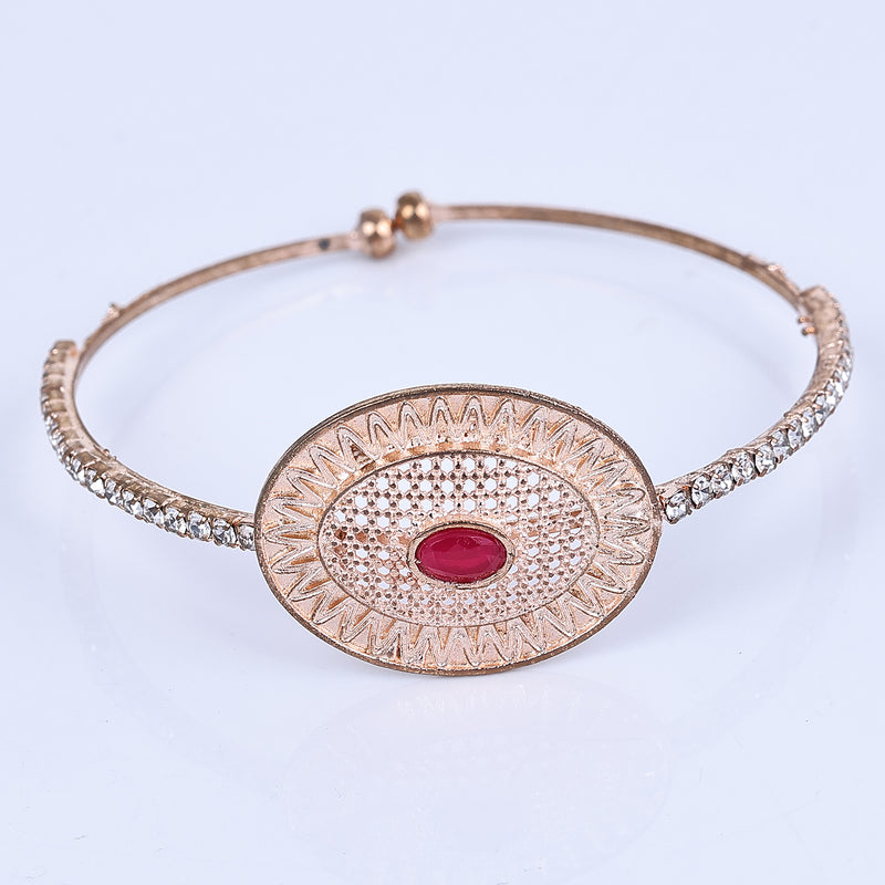 Sukkhi Beguiling Rose Gold Plated Bracelet For Women - Sukkhi.com