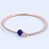 Sukkhi Glamorous Rose Gold Plated Artificial Stones Bracelet Jewellery for Women