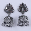 Sukkhi Alluringtraditional Silver Oxidised Plated Jhumki Earrings For Women