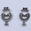 Sukkhi Astonish Silver Oxidised Plated Dangle Earrings For Women