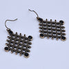 Sukkhi Delicate Oxidised Silver Plated Kundans Earring Jewellery for Women