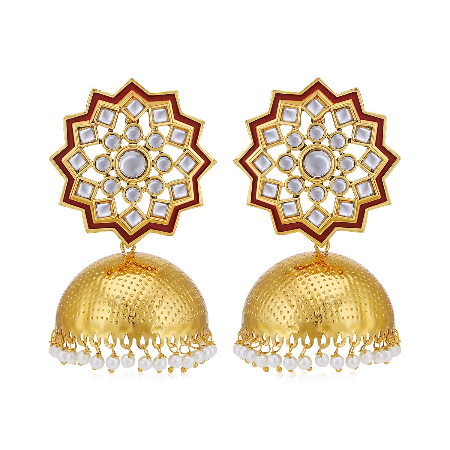 Sukkhi Equisite Gold Plated Jhumki Earring for Women