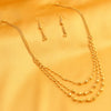 Sukkhi Sensational Pearl Gold Plated Kundan Set of 3 Necklace Combo for Women