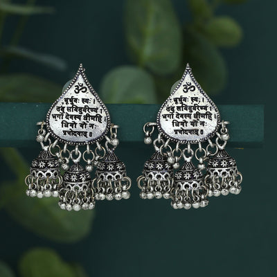 Sukkhi Attractive Oxidised Jhumki Earring for Women