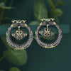 Sukkhi Stylish Oxidised Peacock Chandbali Earring For Women