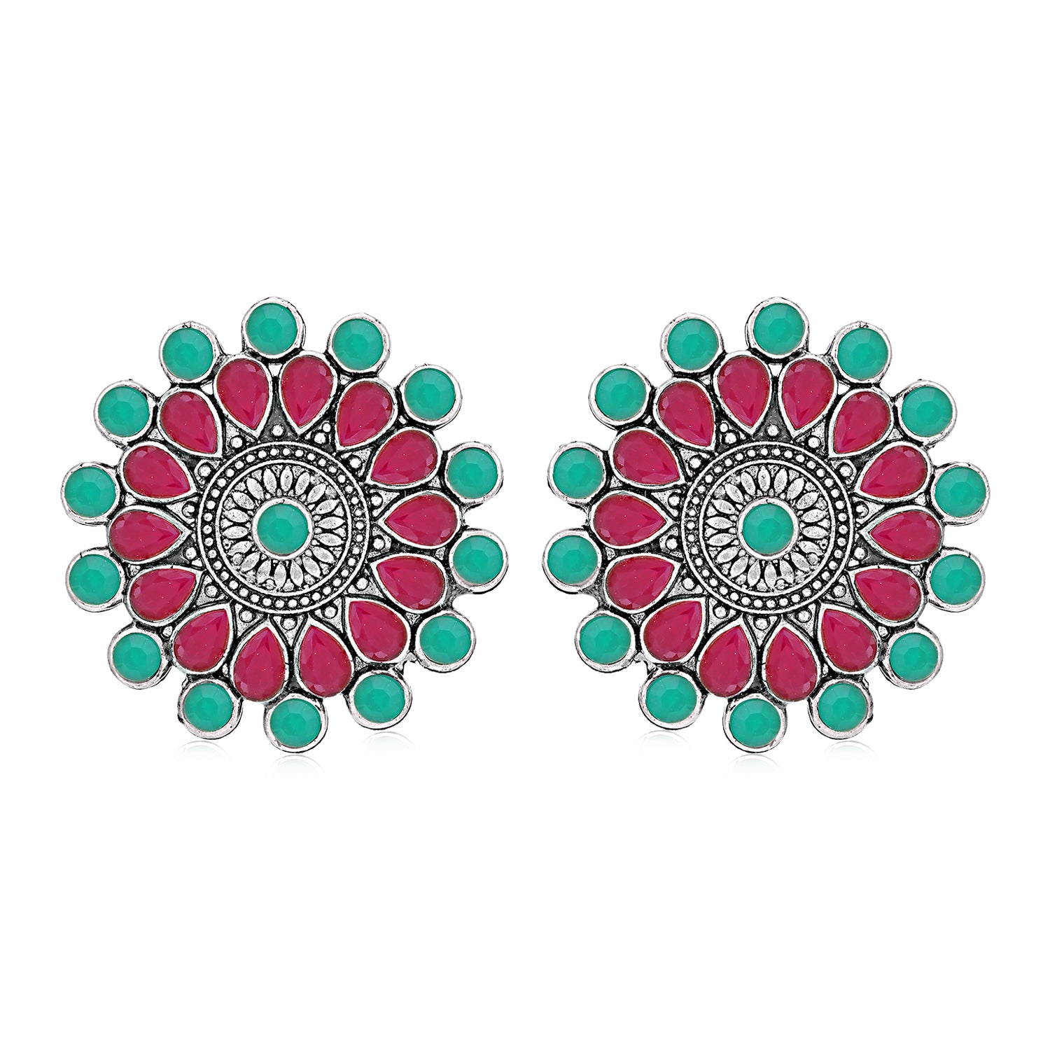 Sukkhi Exclusive Oxidised Stud Earring for Women