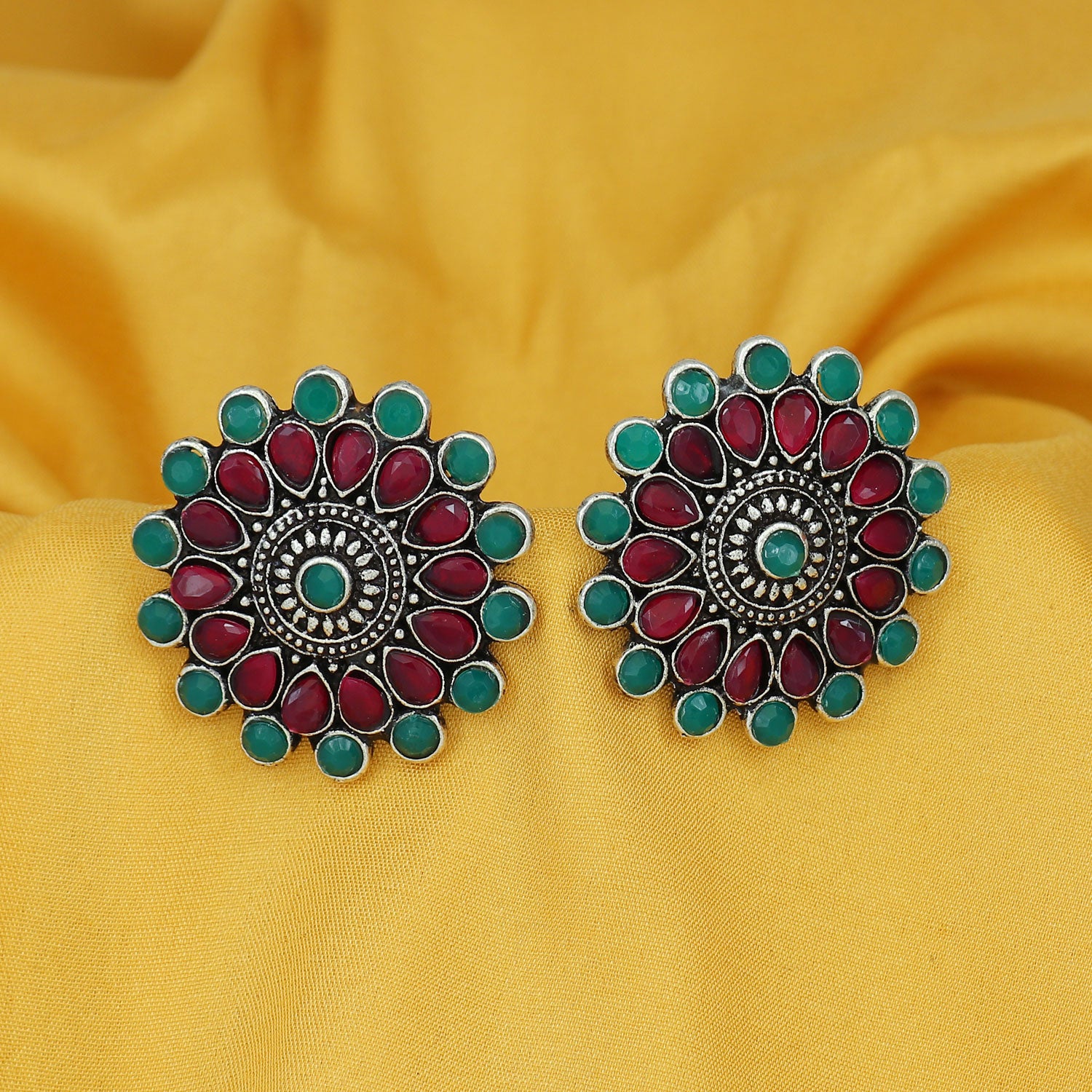 Sukkhi Exclusive Oxidised Stud Earring for Women
