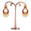 Sukkhi Adorable LCT Gold Plated Mint Collection Pearl Chandelier Earring for Women