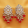 Sukkhi Elegant Gold Plated Kundan & Pearl Chandelier Earring for Women