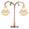 Sukkhi Stunning Gold Plated Kundan & Pearl Chandelier Earring for Women
