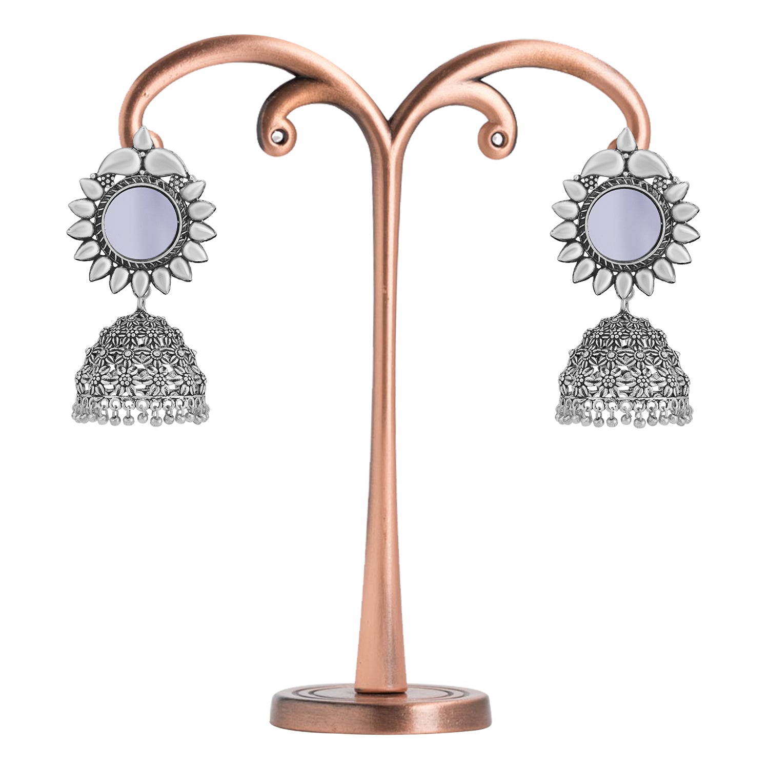 Sukkhi Tibale Oxidised Jhumki Earring for Women