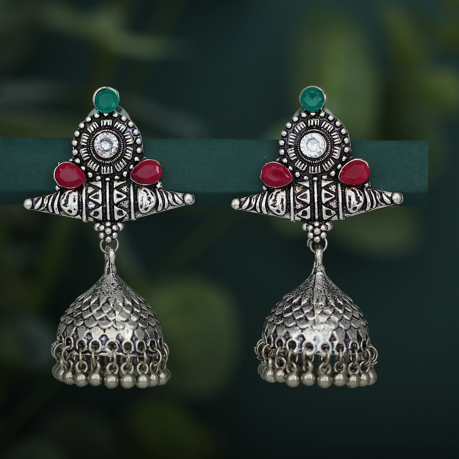 Sukkhi Adorable Oxidised Jhumki Earring For Women