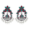 Sukkhi Fancy Oxidised Pearl Dangle Earring For Women