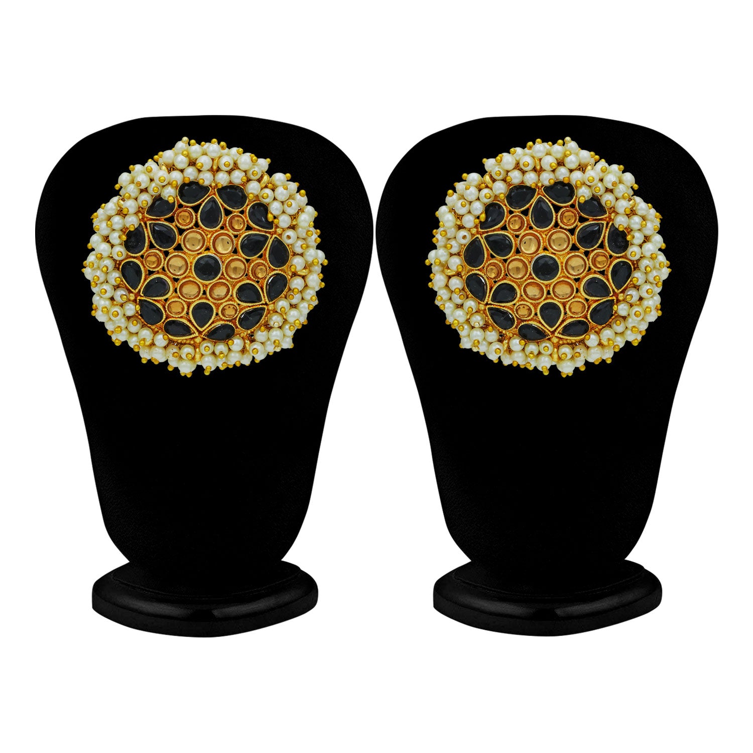 Sukkhi Classy LCT Gold Plated Pearl Stud Earring For Women