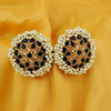 Sukkhi Classy LCT Gold Plated Pearl Stud Earring For Women