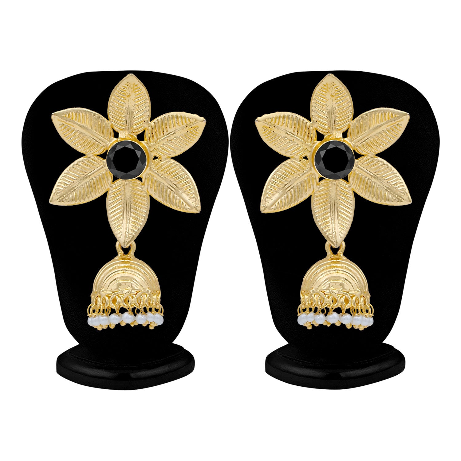 Sukkhi Blossomy Gold Plated Pearl Jhumki Earring For Women