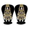 Sukkhi Astonish Gold Plated Pearl Chandelier Earring For Women