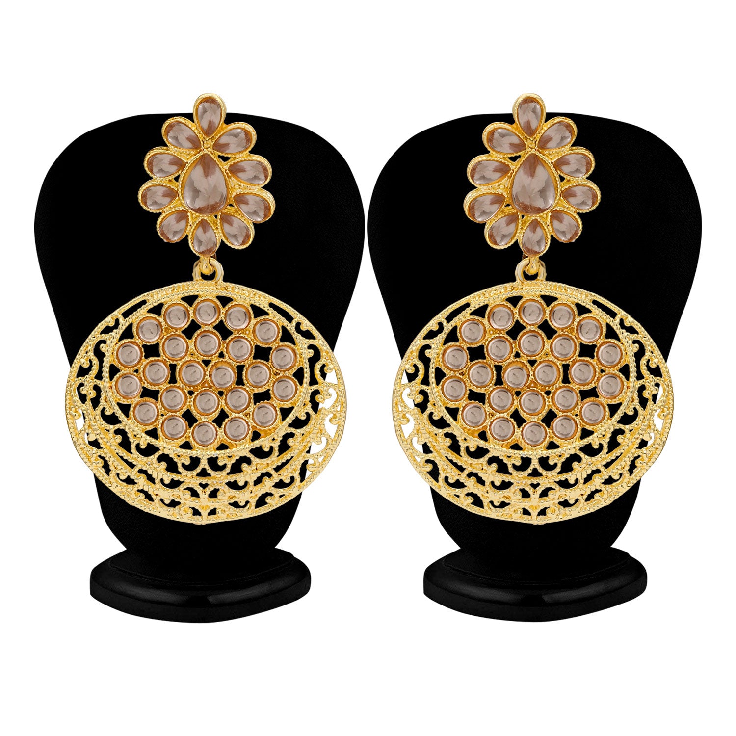 Sukkhi Stylish Gold Plated Dangle Earring For Women