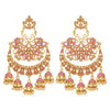 Sukkhi Exotic Gold Plated Mint Collection Pearl Chandelier Earring For Women