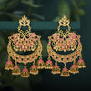 Sukkhi Exotic Gold Plated Mint Collection Pearl Chandelier Earring For Women