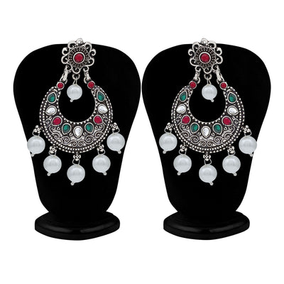 Sukkhi Astonish Oxidised Chandbali Earring For Women