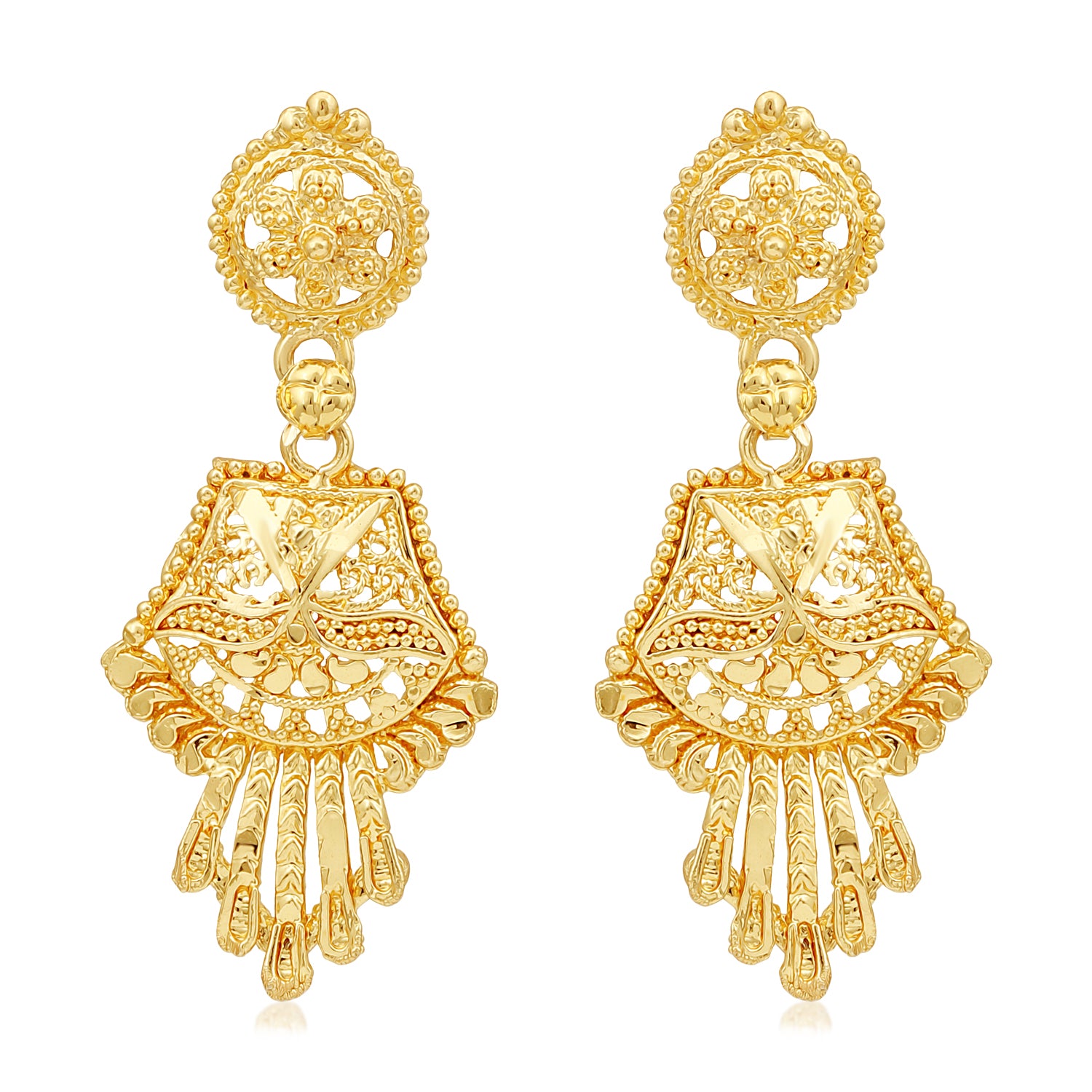 Sukkhi Exotic 24 Carat Gold Plated Choker Necklace Set for Women