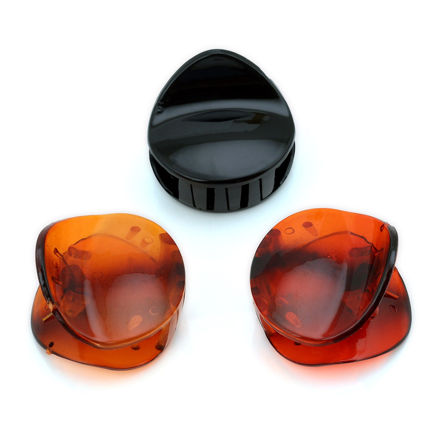 Sukkhi Classy Butterfly Hair Clip Hair Accessories for Women and Girl (Pack of 3) (Size: L)