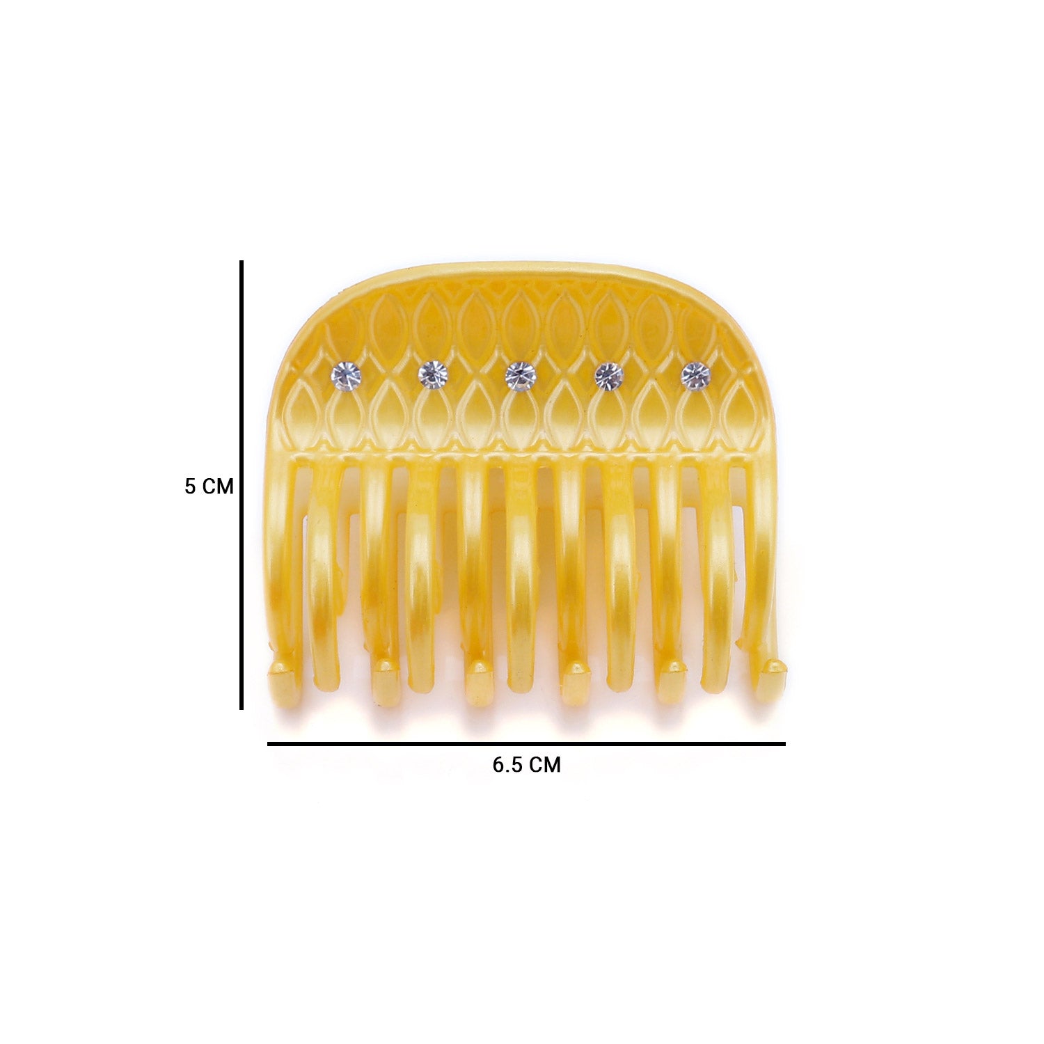 Sukkhi Modern Butterfly Hair Clip Hair Accessories for Women and Girl (Pack of 3) (Size: L)