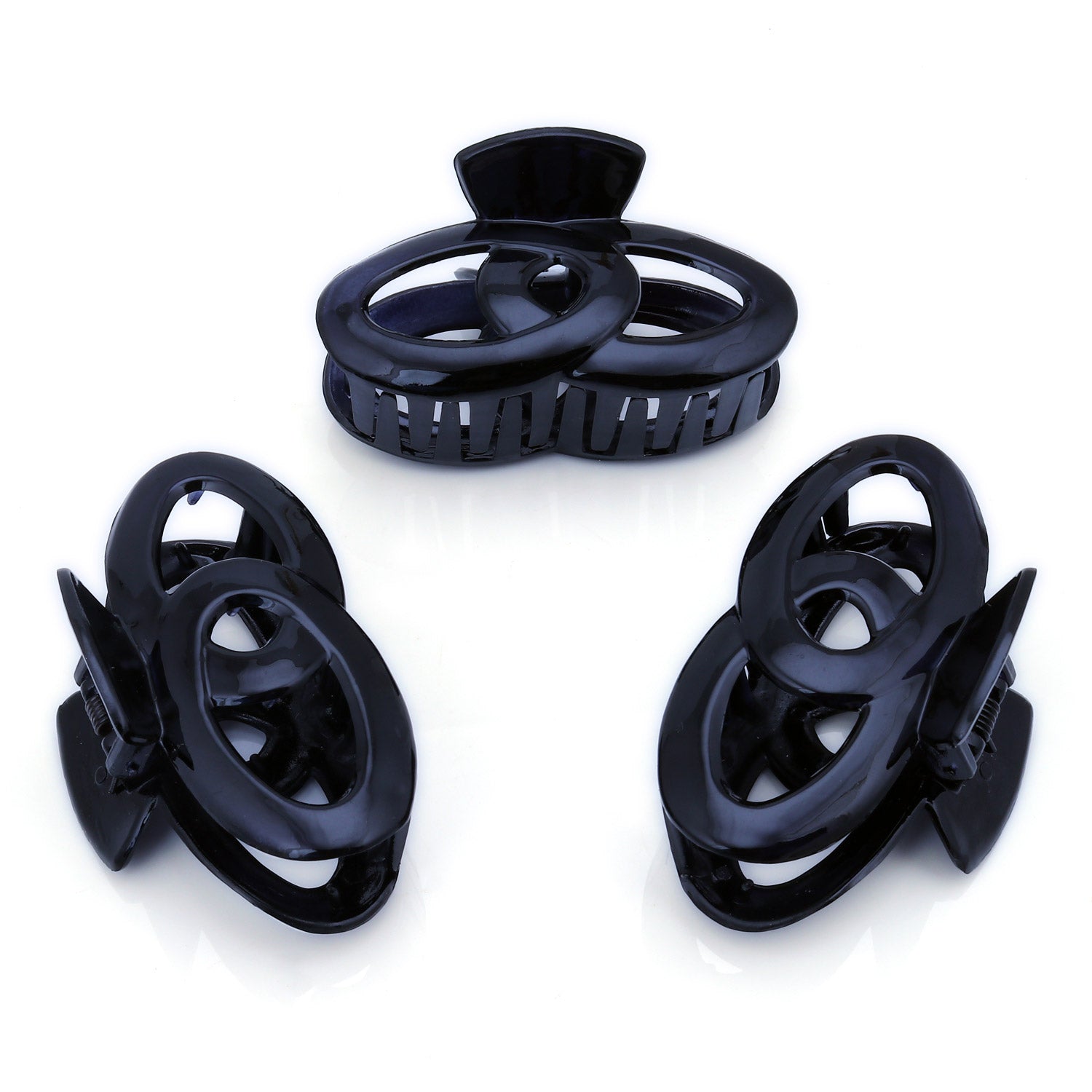 Sukkhi Charming Butterfly Hair Clip Hair Accessories for Women and Girl (Pack of 3) (Size: XL)