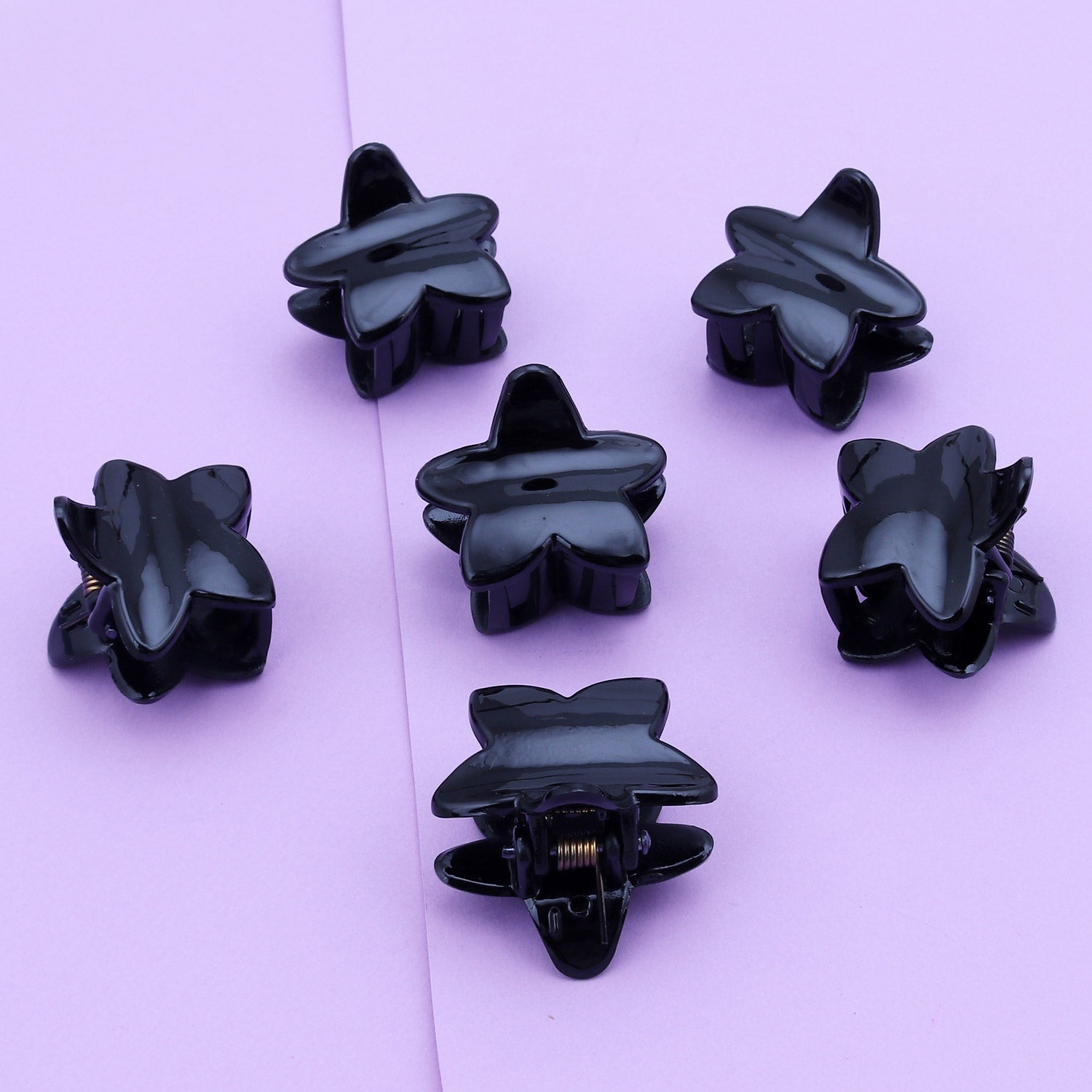 Sukkhi Delightful Butterfly Hair Clip Hair Accessories for Women and Girl (Pack of 6) (Size: S)