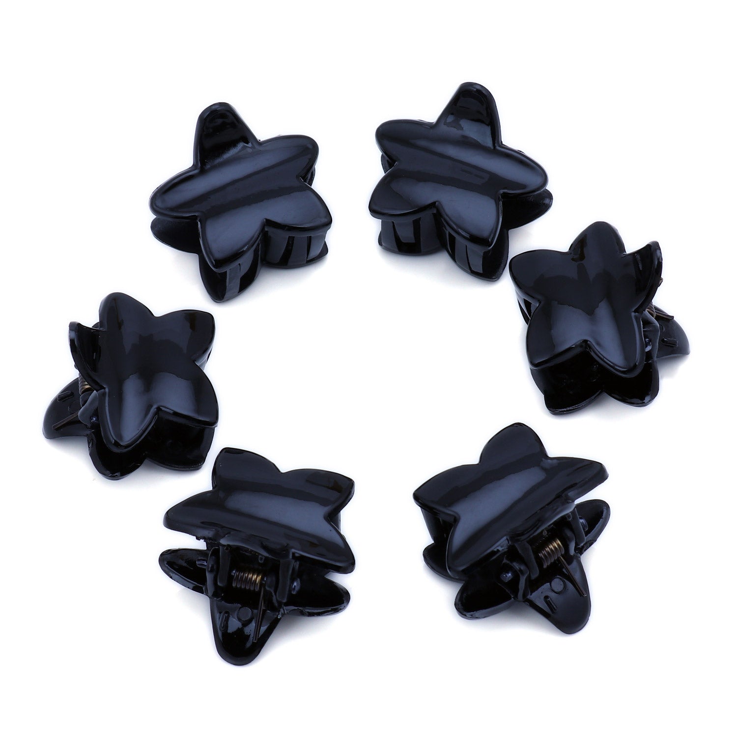 Sukkhi Delightful Butterfly Hair Clip Hair Accessories for Women and Girl (Pack of 6) (Size: S)