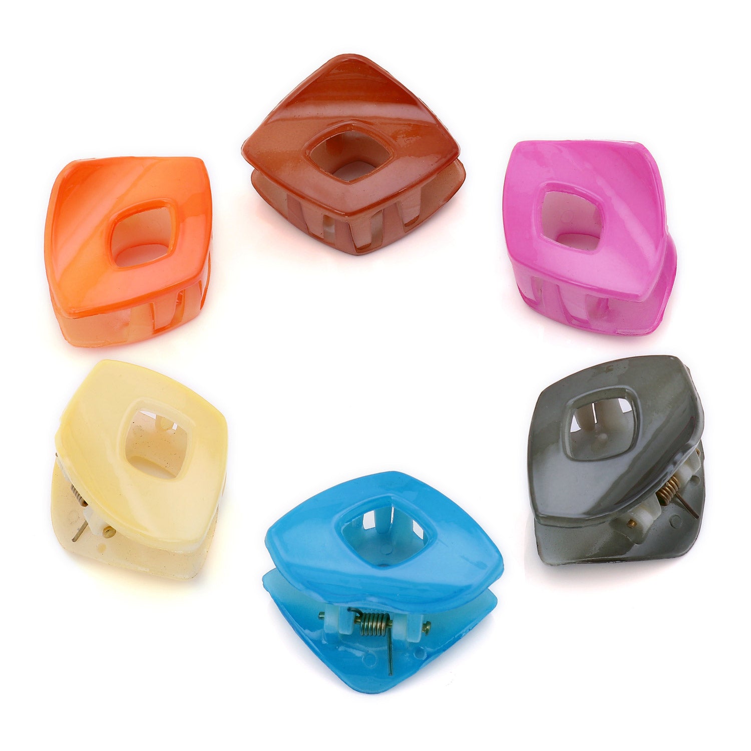 Sukkhi Modern Butterfly Hair Clip Hair Accessories for Women and Girl (Pack of 6) (Size: M)