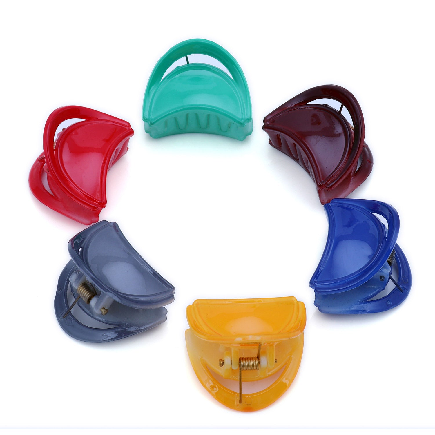 Sukkhi Classic Butterfly Hair Clip Hair Accessories for Women and Girl (Pack of 6) (Size: M)