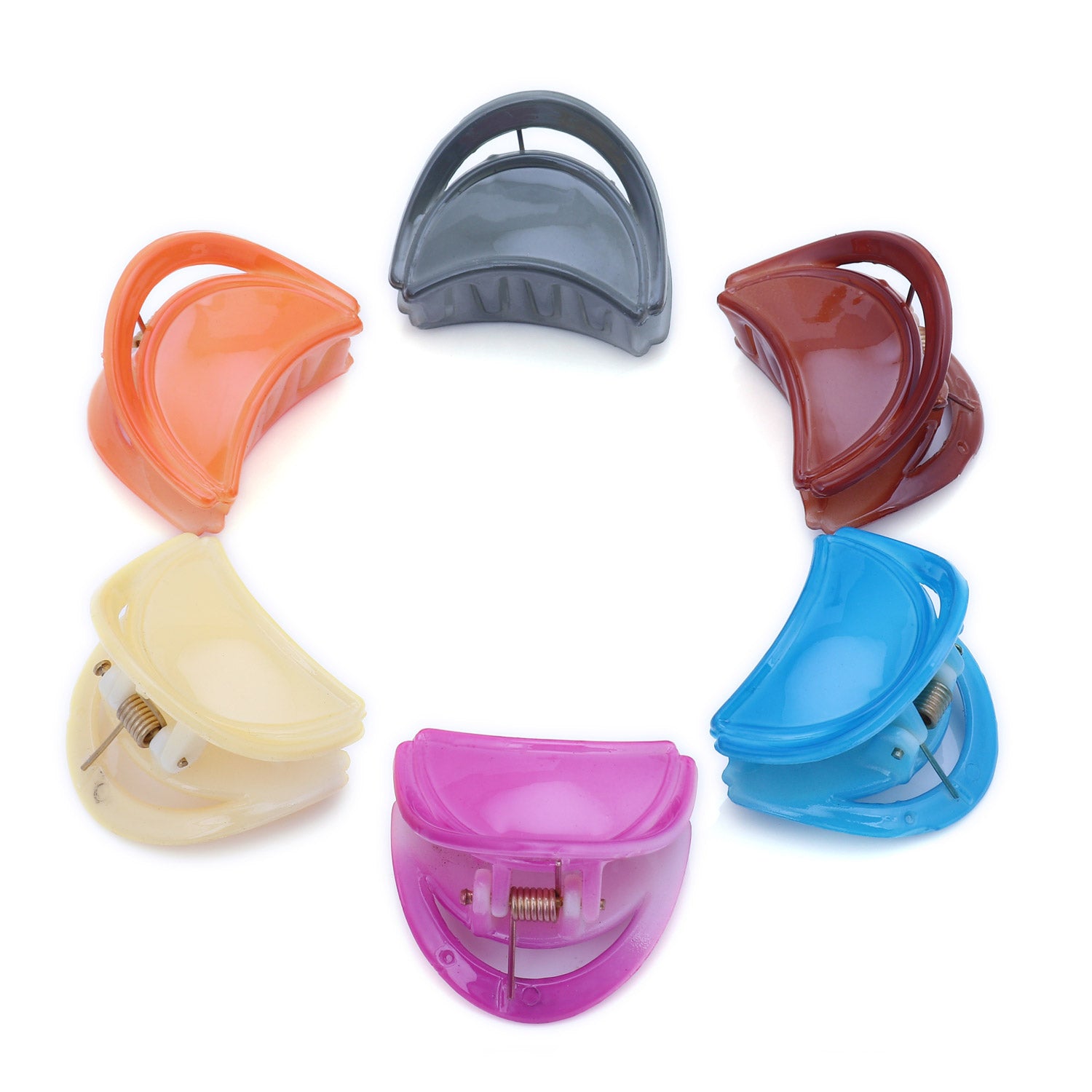 Sukkhi Marvelous Butterfly Hair Clip Hair Accessories for Women and Girl (Pack of 6) (Size: M)