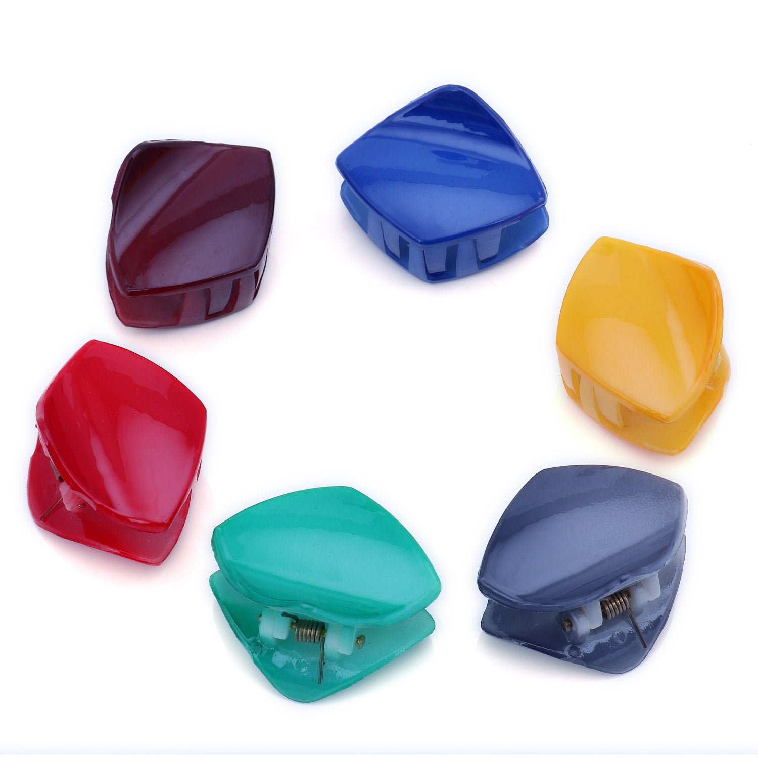 Sukkhi Lavish Butterfly Hair Clip Hair Accessories for Women and Girl (Pack of 6) (Size: M)