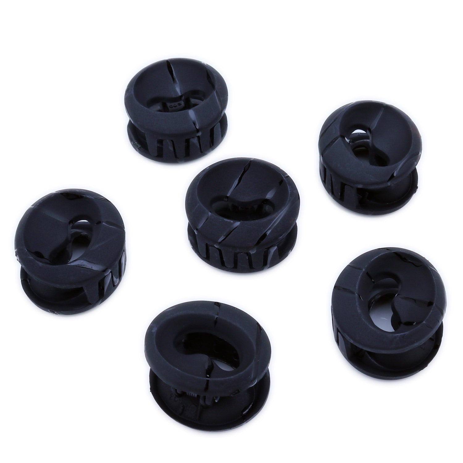 Sukkhi Dazzling Butterfly Hair Clip Mat Hair Accessories for Women and Girl (Pack of 6) (Size: M)