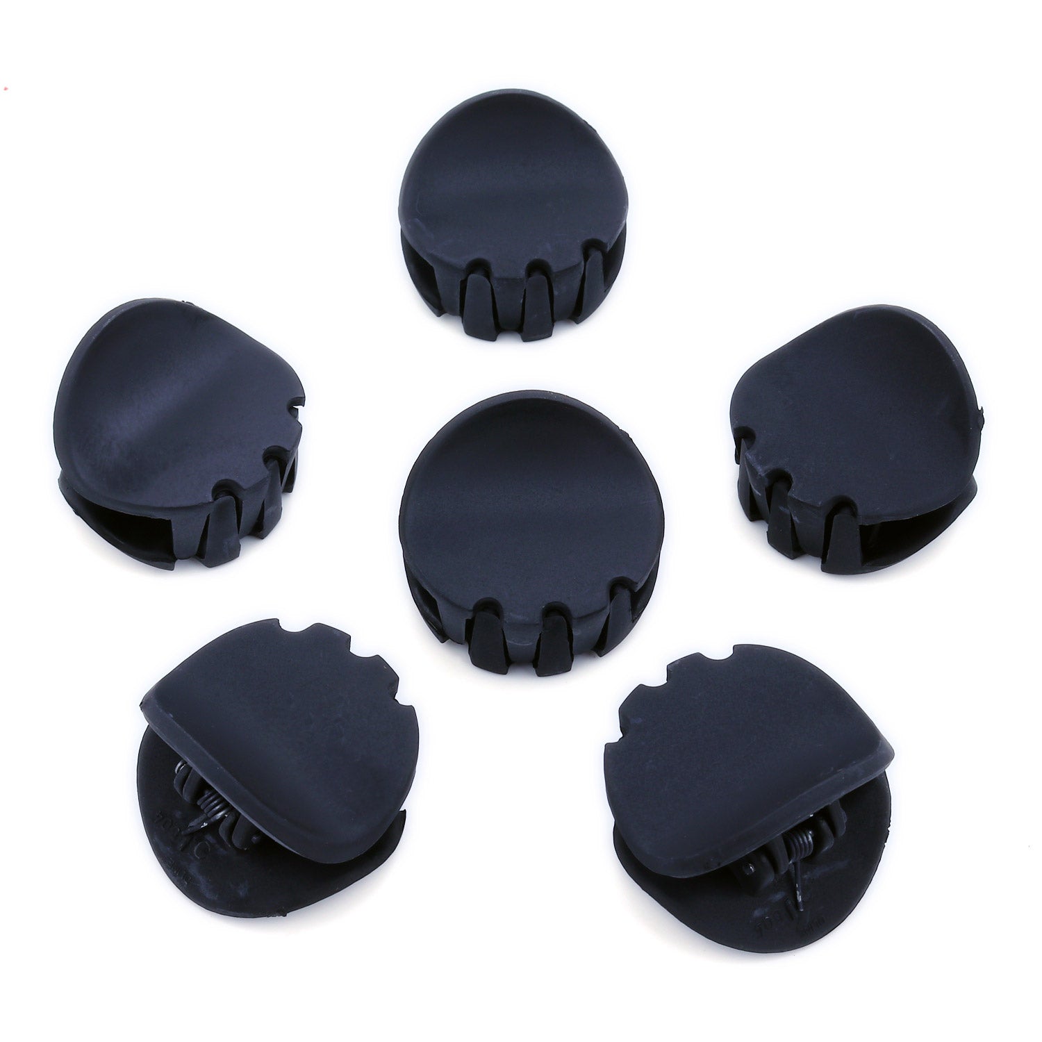 Sukkhi Splendid Butterfly Hair Clip Mat Hair Accessories for Women and Girl (Pack of 6) (Size: M)