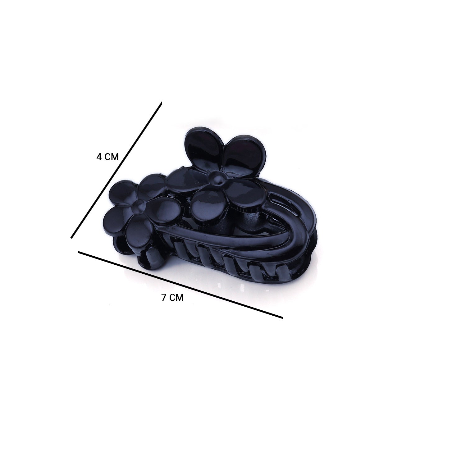 Sukkhi Floral Butterfly Hair Clip Hair Accessories for Women and Girl (Pack of 4) (Size: L)