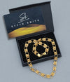 Sukkhi Sparkling Gold Plated Link Chain for Men