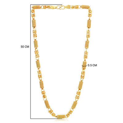 Sukkhi Traditional Gold Plated Rope Chain for Men