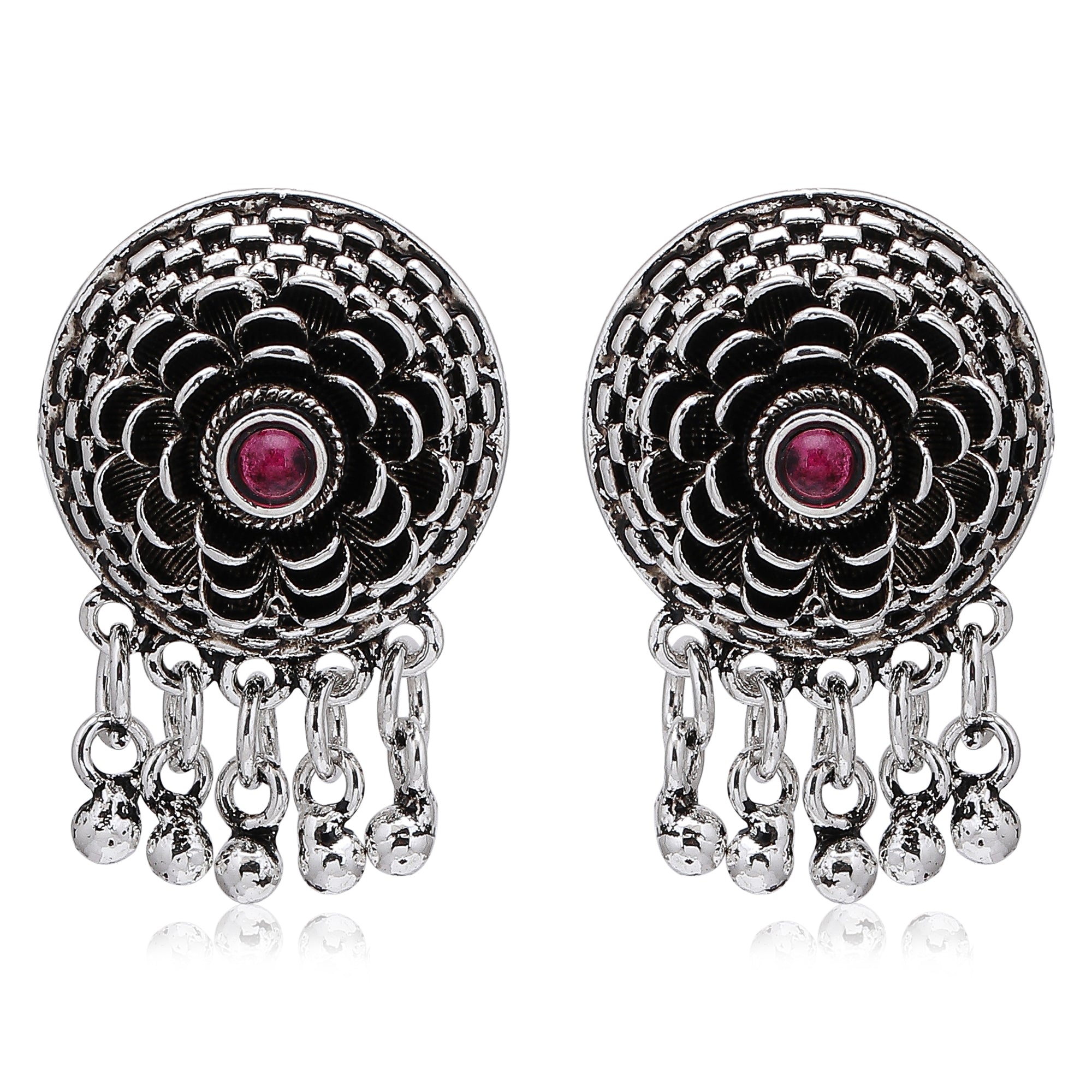 Sukkhi Dazzling Oxidised Necklace Set for Women