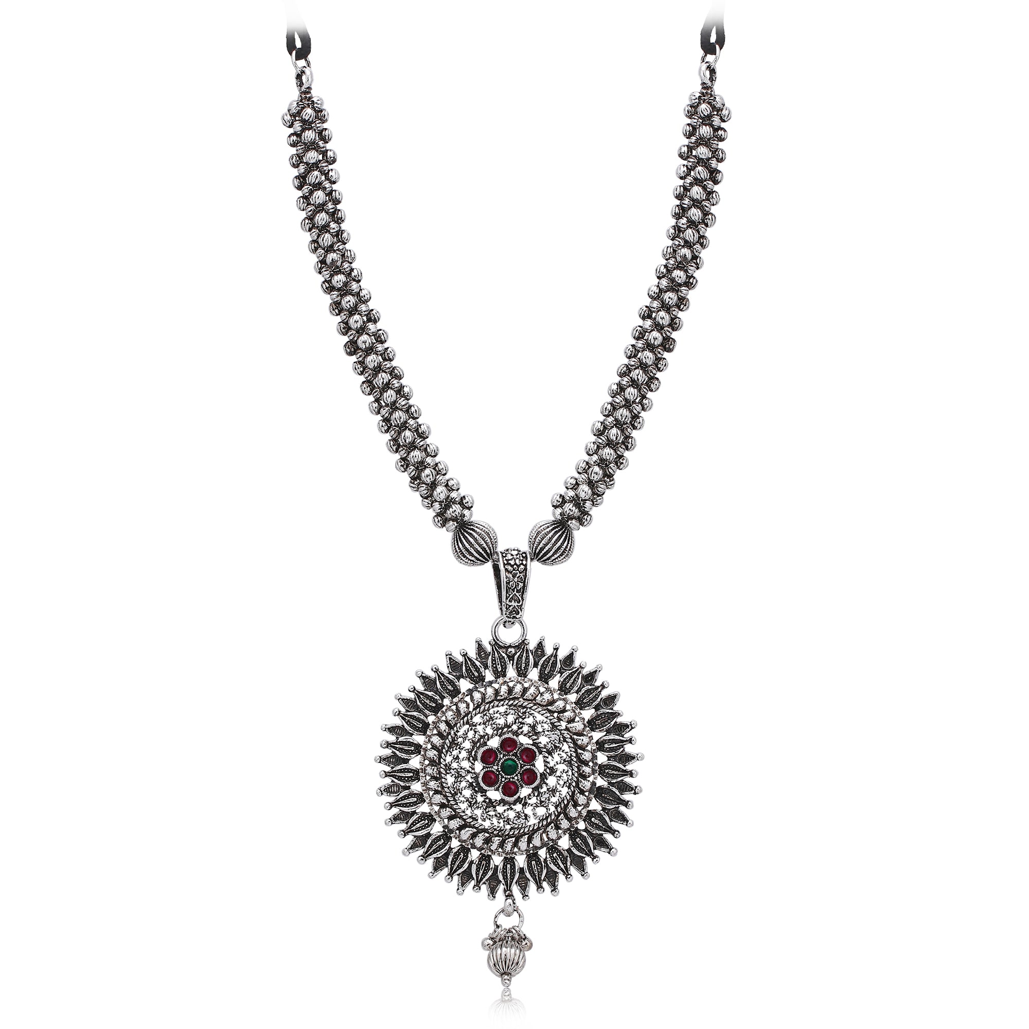 Sukkhi Classy Oxidised Necklace Set for Women