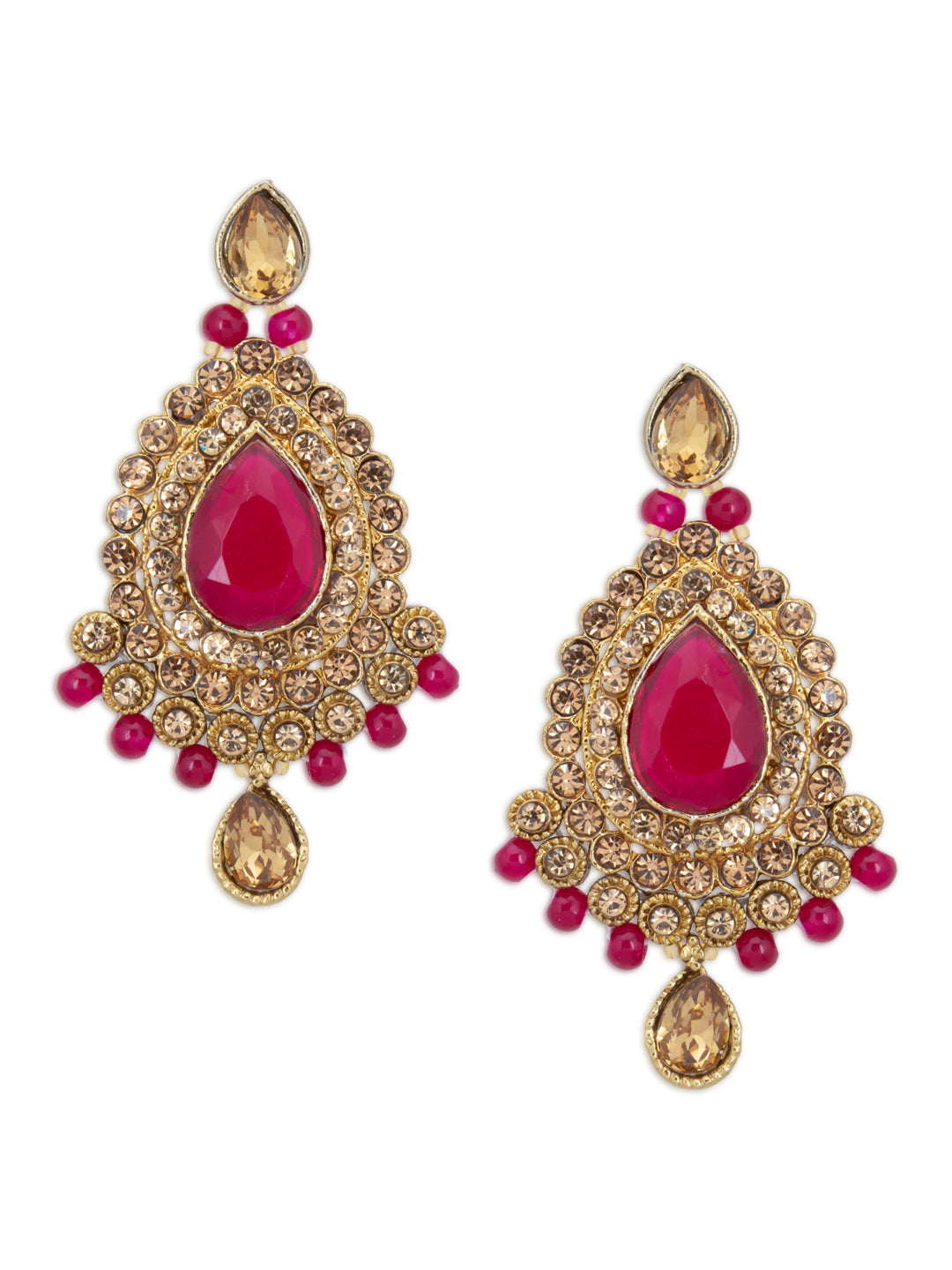 Sukkhi Classic LCT Gold Plated Pearl Choker Necklace Set for Women