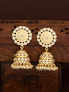 Sukkhi Elegant Pearl Gold Plated Kundan Jhumki Earring for Women (SKR73289)