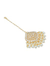 Sukkhi Incredible Pearl Gold Plated Kundan Choker Necklace Set for Women
