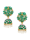 Sukkhi Charming Gold Plated Pearl Jhumki Earring for Women (SKR73329)