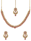 Sukkhi Lovely LCT Gold Plated Choker Necklace Set for Women