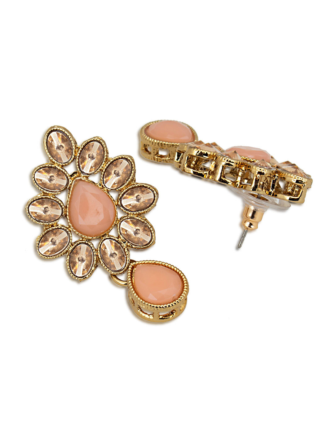 Sukkhi Sparking LCT Gold Plated Pearl Choker Necklace Set for Women