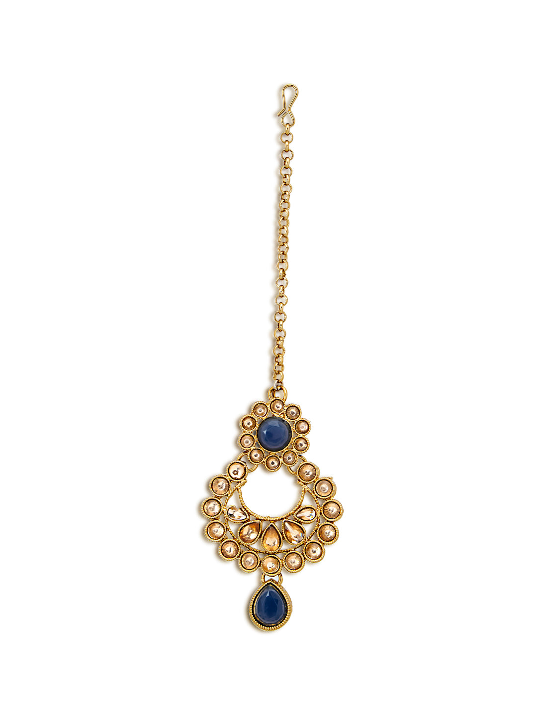 Sukkhi Gleaming LCT Gold Plated Choker Necklace Set for Women