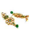 Sukkhi Attractive Gold Plated Kundan Meenakari Choker Necklace Set for Women